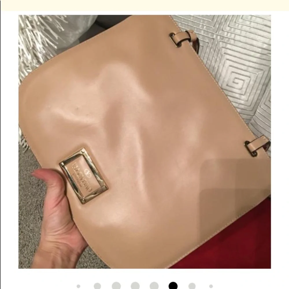 - Valentino Leather Rockstud lambskin